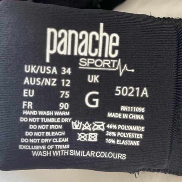Panache sport bra size 34G - Picture 5 of 5